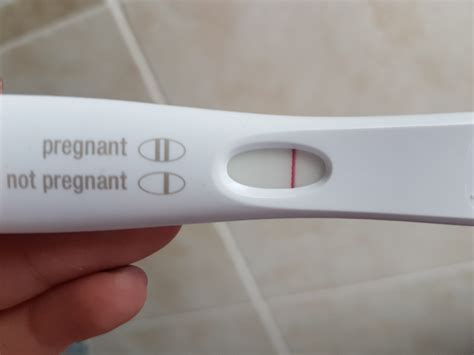 pregnancy test not taking water